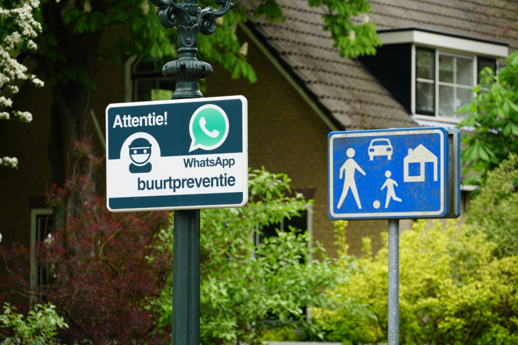 Bord buurtpreventie