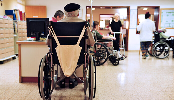 Ouderen in een verzorgingstehuis