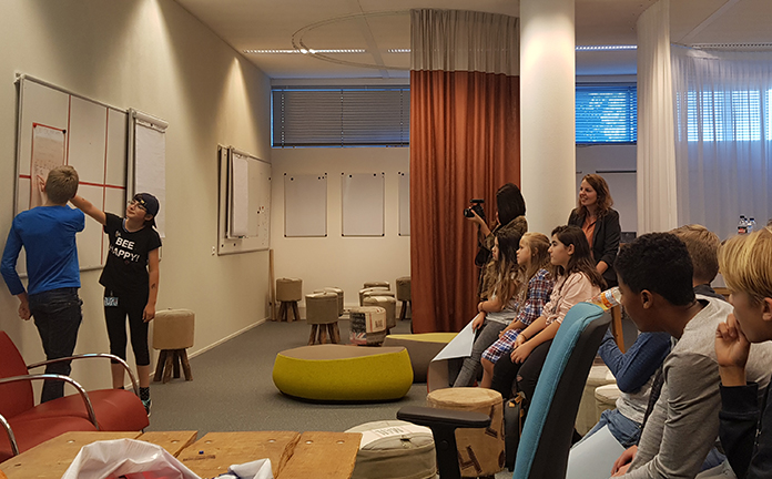 Kinderraad in actie