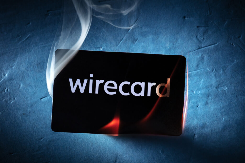 Wirecard staat in de fik