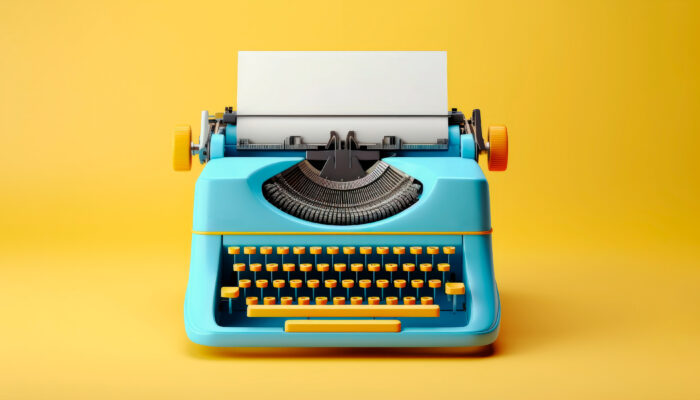 Afbeelding van typemachine