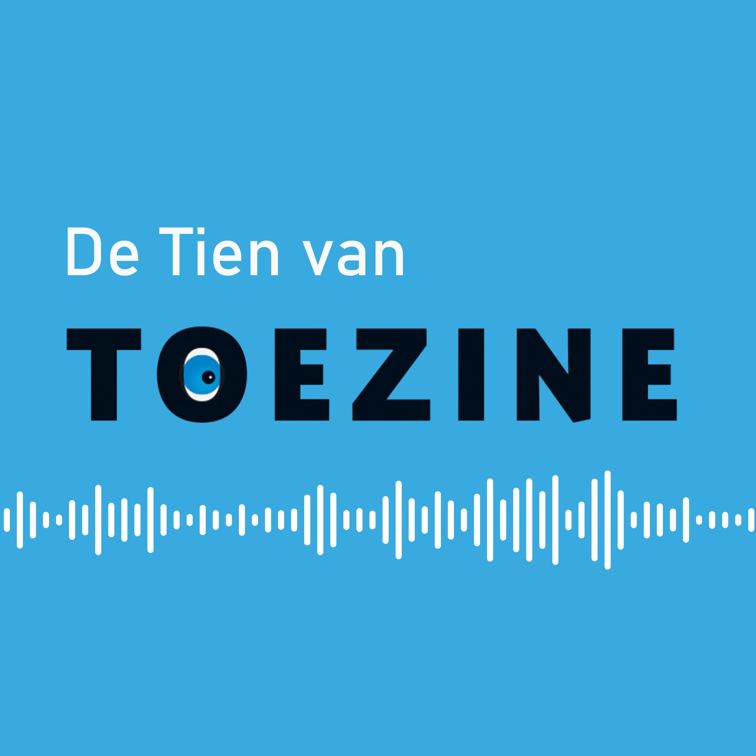 Logo podcast 'De Tien van ToeZine'