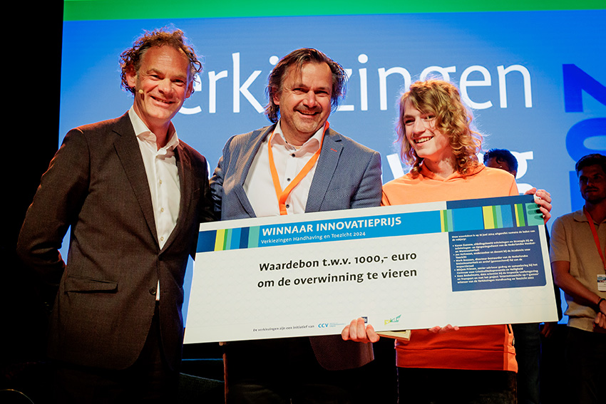 Winnaar Innovatieprijs Toezicht en Handhaving 2024